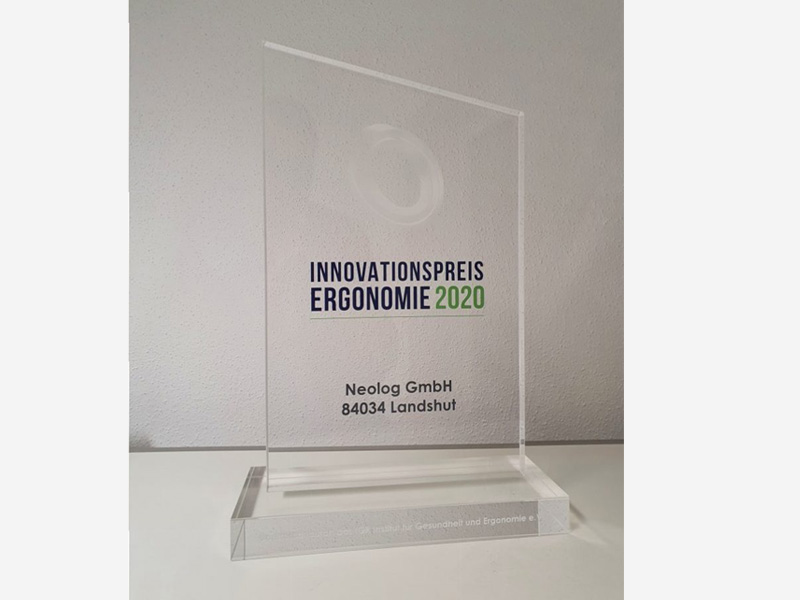 NeoLog erhält „Innovationspreis Ergonomie“