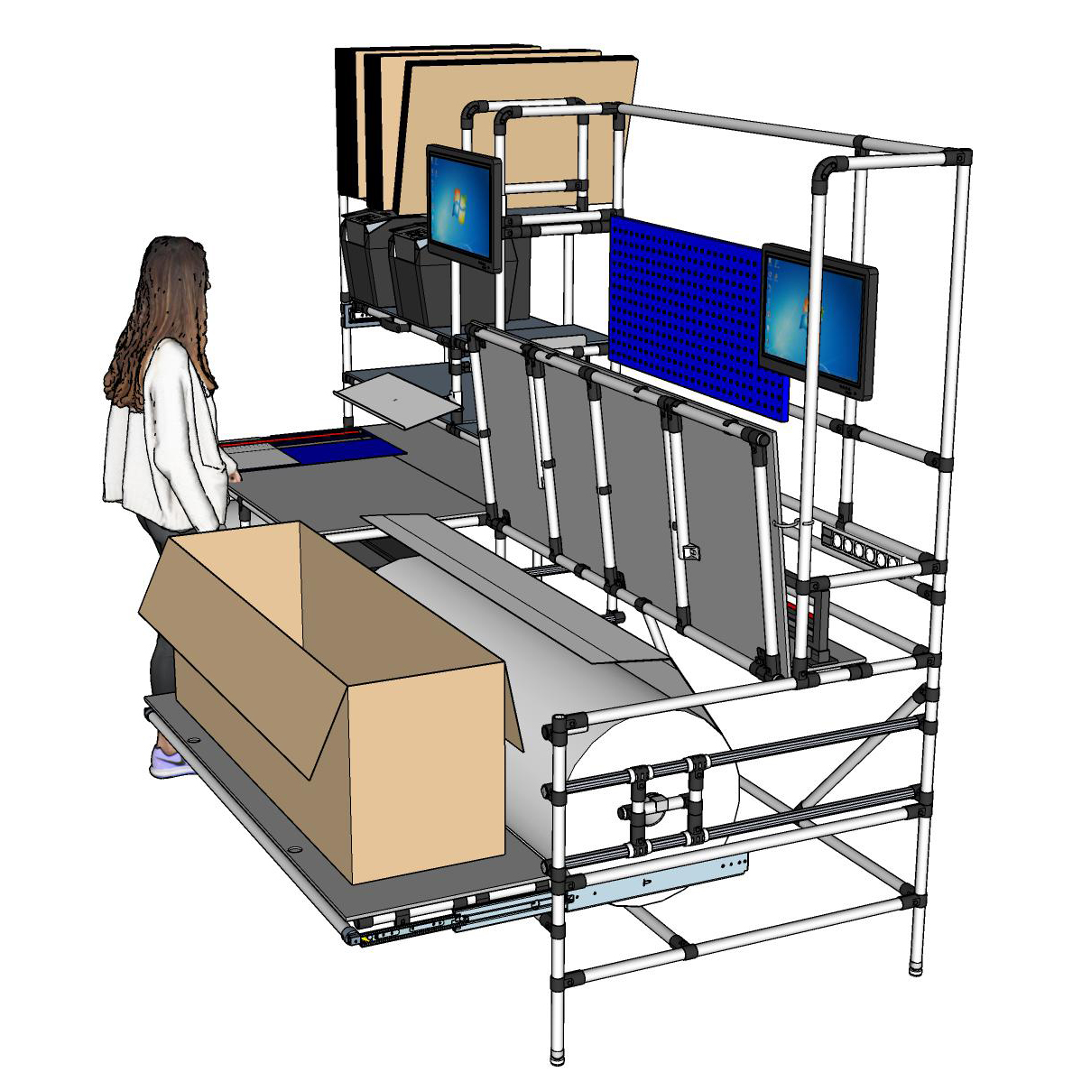 Flexible und Ergonomische Arbeitsplatzlösungen: Maßgeschneiderte Features für Ihre individuellen Anforderungen