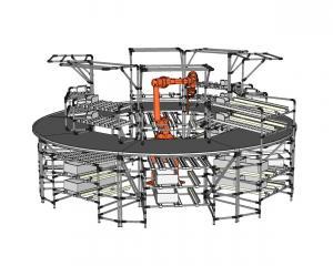 Intralogistics assembly line - O-cell Example 5