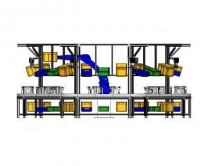 Intralogistics assembly line - O-cell Example 4