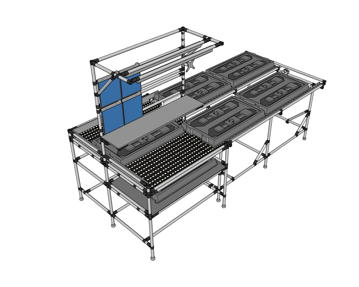 Intralogistics workstation system - Example 10