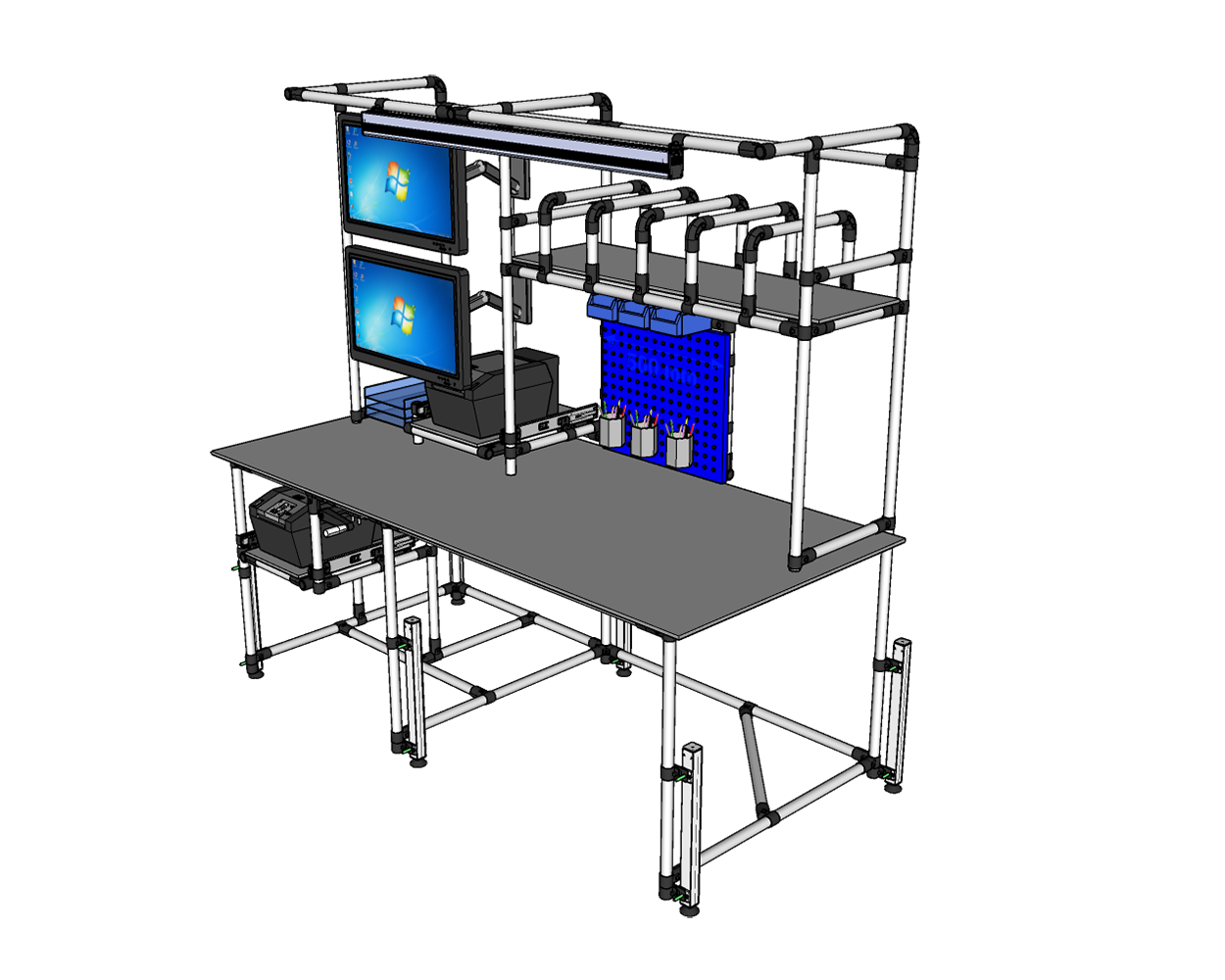 Intralogistics workstation system - Example 8