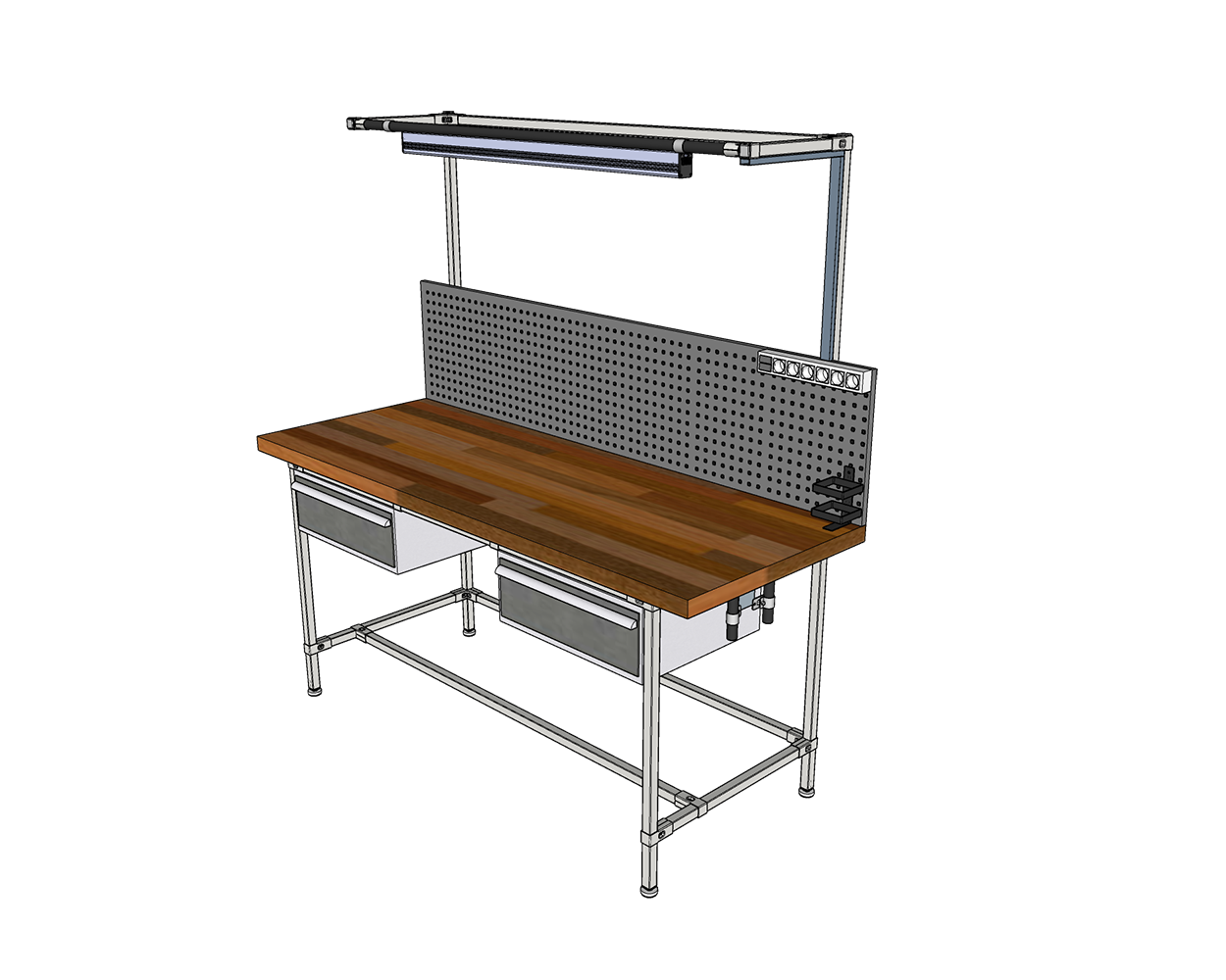 Intralogistics workstation system - Example 6