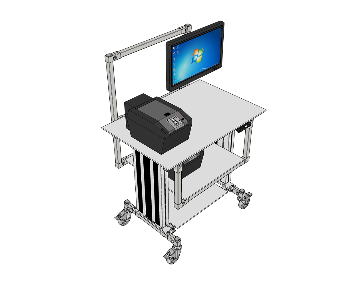 Intralogistics workstation system - Example 3