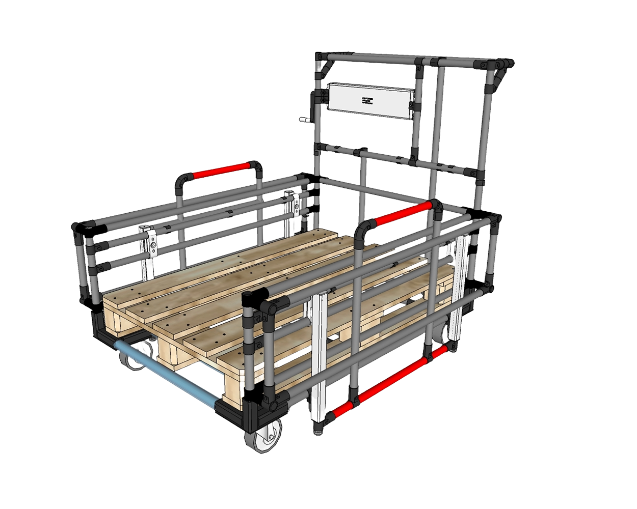 Intralogistics logistics trolley - Example 13