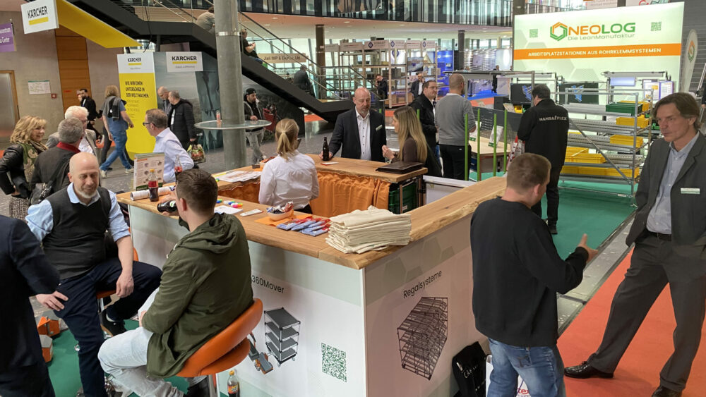 Bild Messestand Logimat 2025