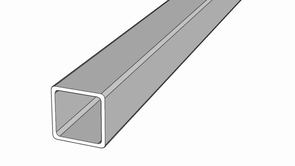 Tetriform-Rohr | Vierkantprofil