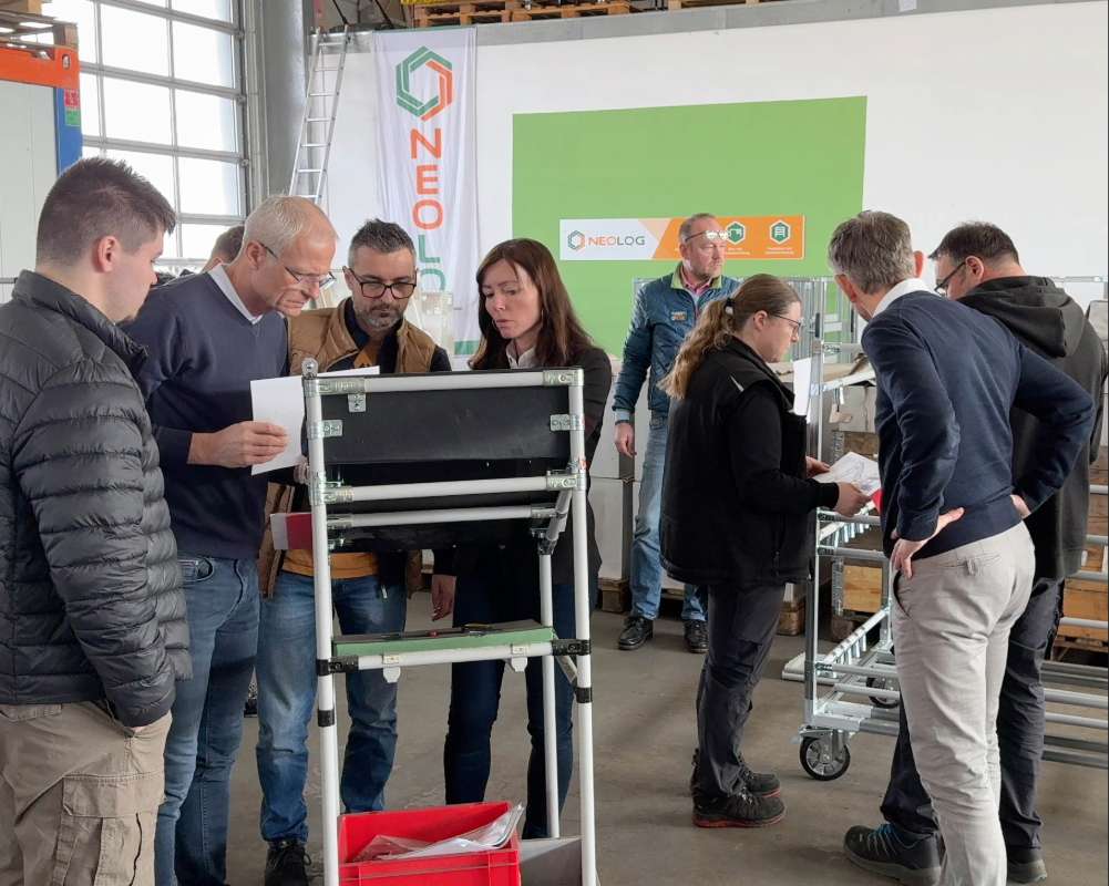 Internationale Partner zu Gast bei NeoLog in Landshut