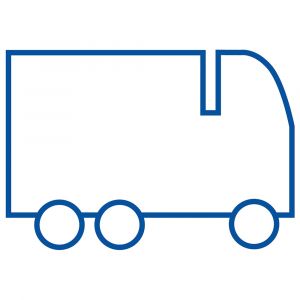 Wertstrom-Magnet "Transport per LKW"
