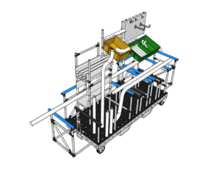 4Dflexiplat-System Intralogistik - Beispiel 9