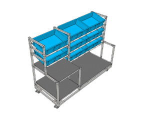 Logistikwagen Intralogistik - Beispiel 3